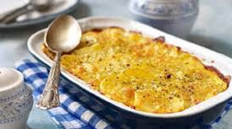 Batata Gratinada Camar O Op O Muito Saborosa Para Seu Almo O